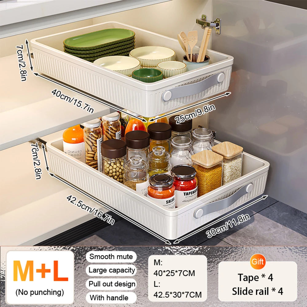 Pull-Out Cabinet Organizer