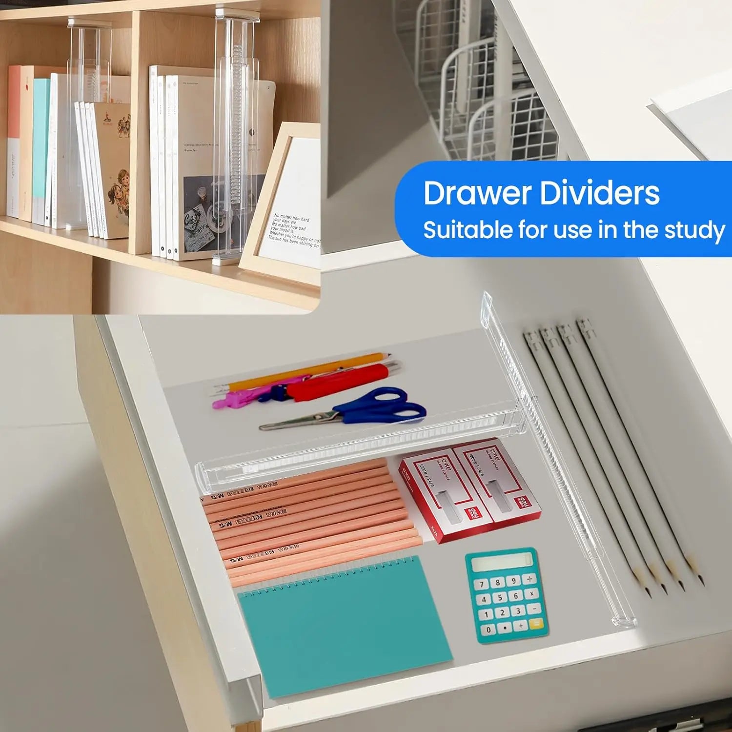 Adjustable Drawer Divider Set