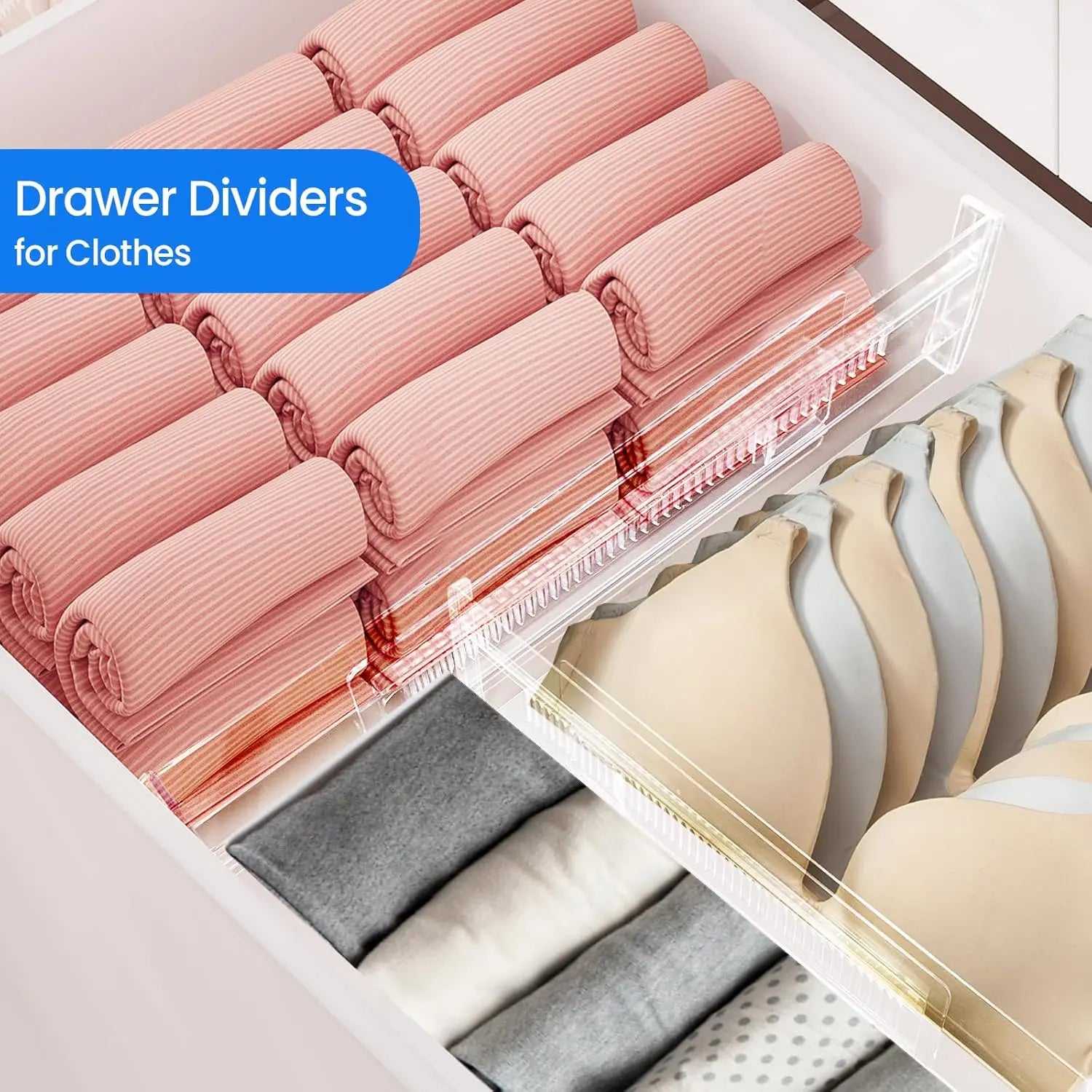 Adjustable Drawer Divider Set